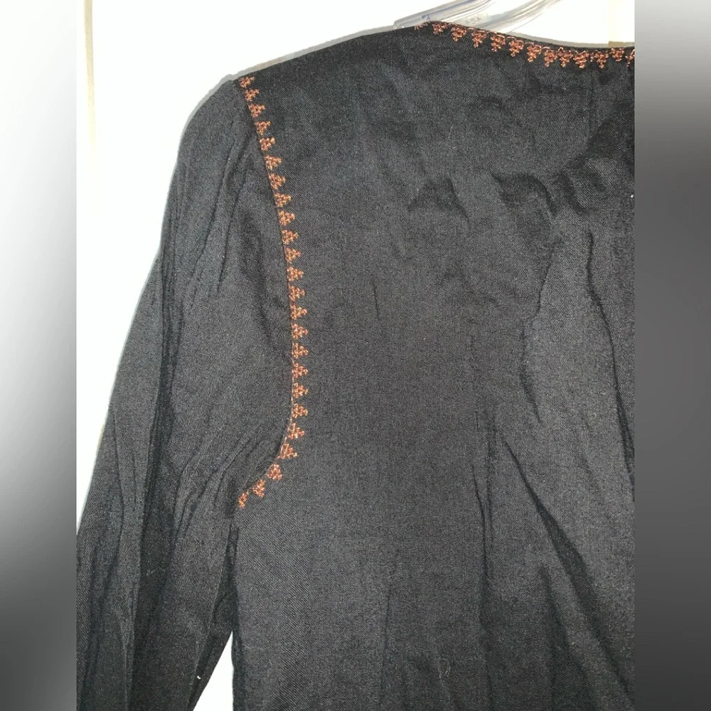 Madewell Signal Embroidered Shift Dress.  Sz S.    EUC!